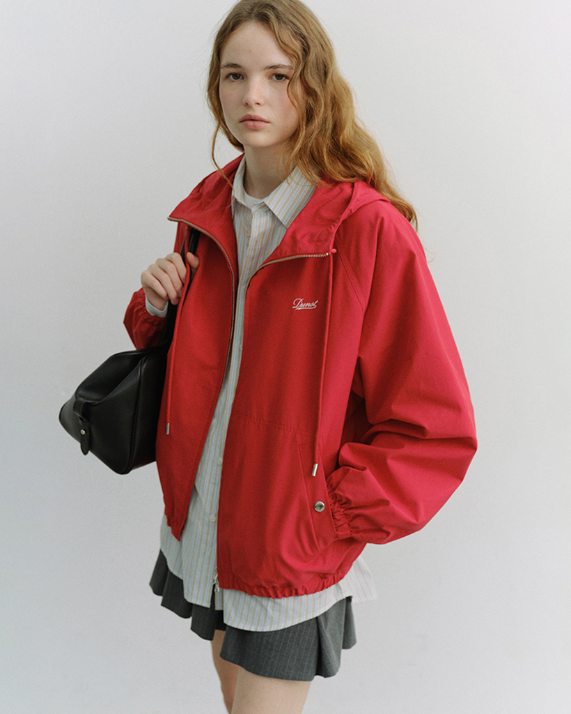 UNISEX LOGO WINDBREAKER RED_UDJU6A113R2