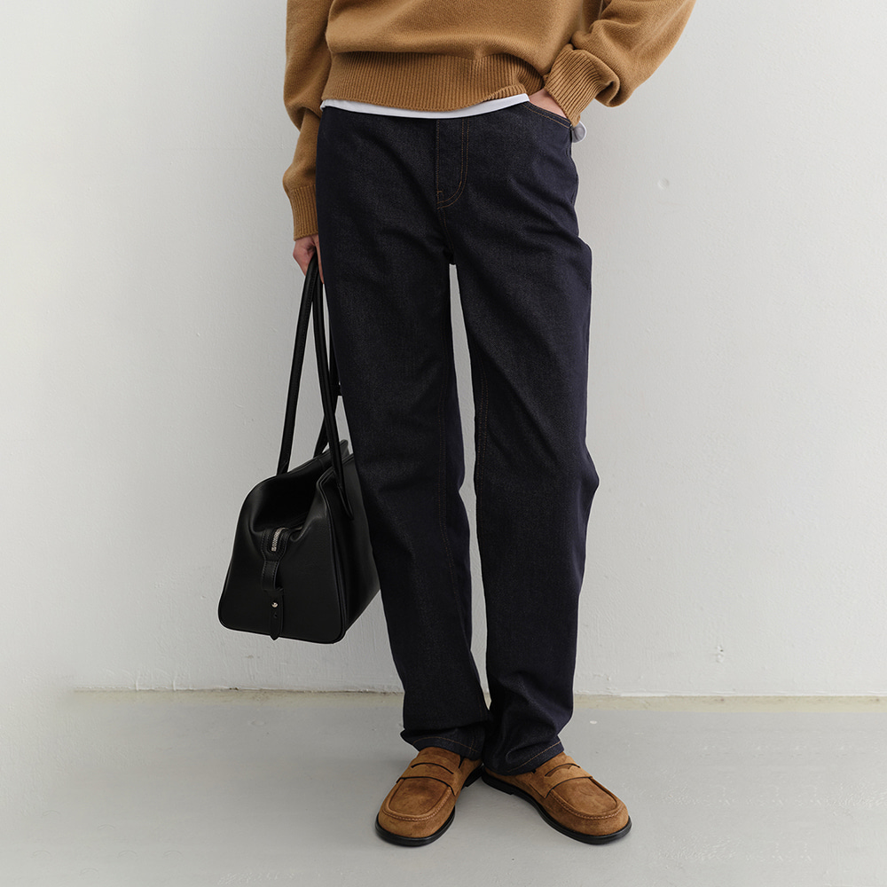 ESSENTIAL STRAIGHT JEANS RAW BLUE_UDPA5C204N1