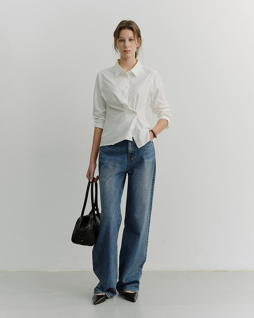 RELAXED WIDE JEANS CLASSIC BLUE_UDPA6A208B3