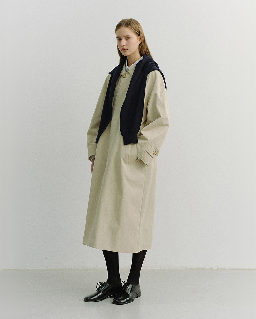 UNISEX REFINED MAC COAT BEIGE_UDTR6A101I2