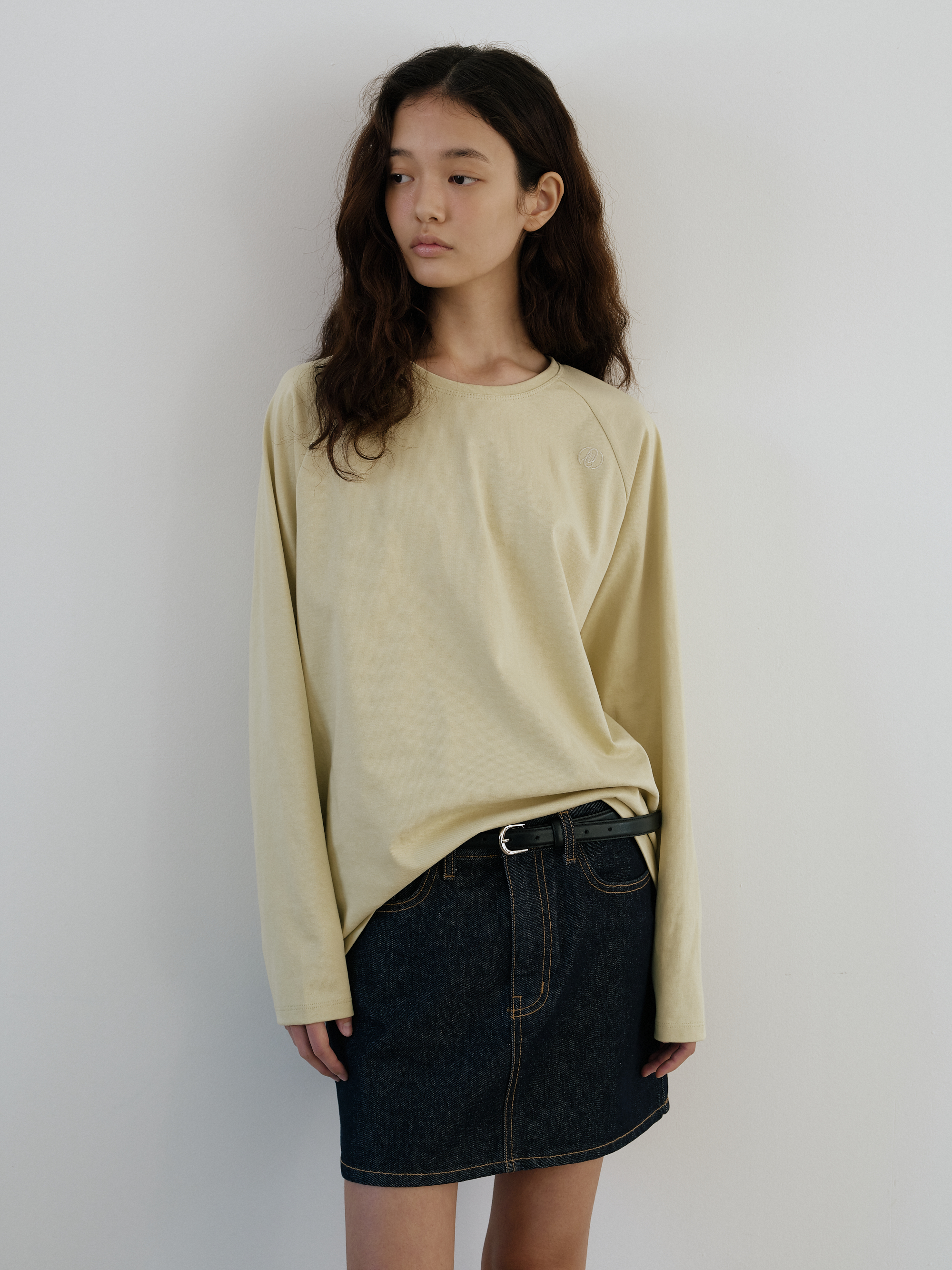 Heavy cotton raglan t-shirt_3colors