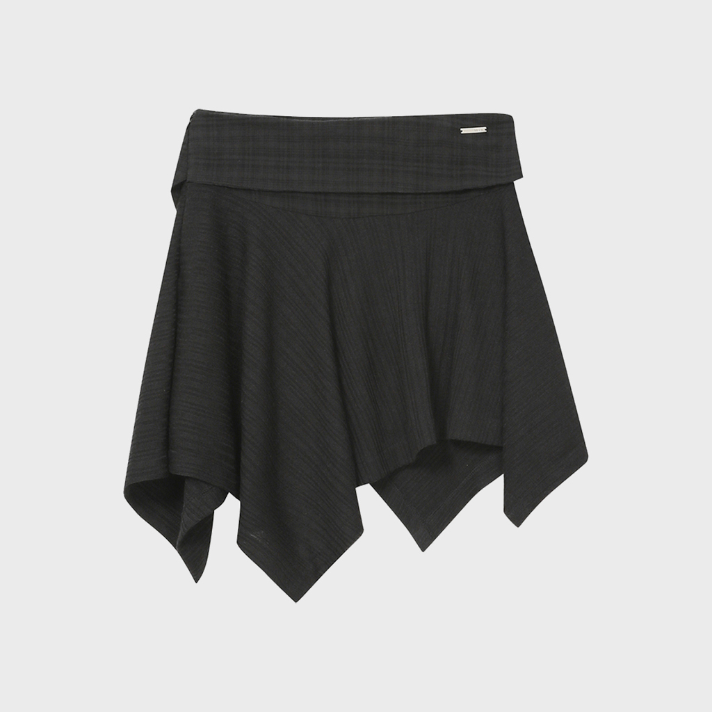 Unbalanced_flow_mini_skirt_BK_