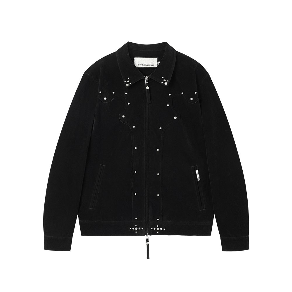 【S品】Lecce Cotton Harrington Jacket Lecce Cotton Harrington Jacket - Black | ファッション通販サイト NUGU