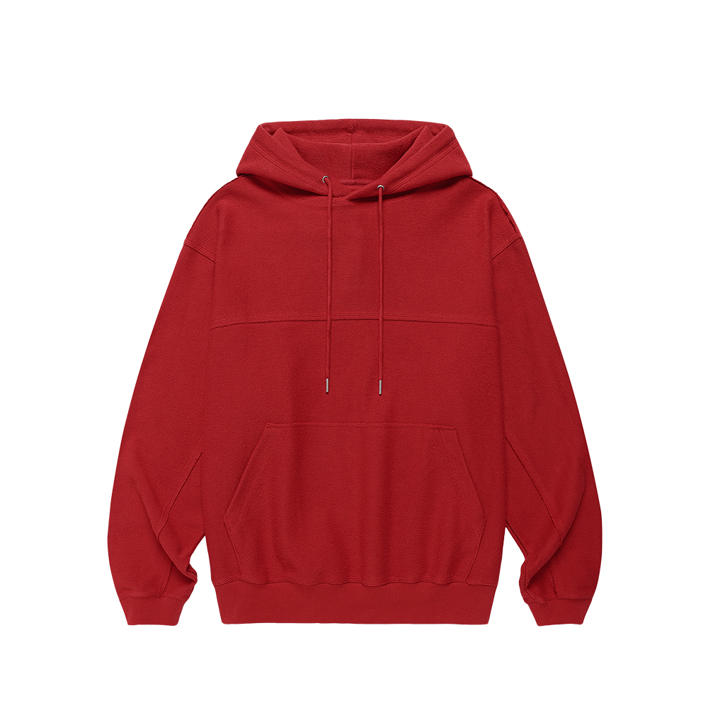 Lappy Fleece Half-Snap Pullover_Red | ファッション通販サイト NUGU