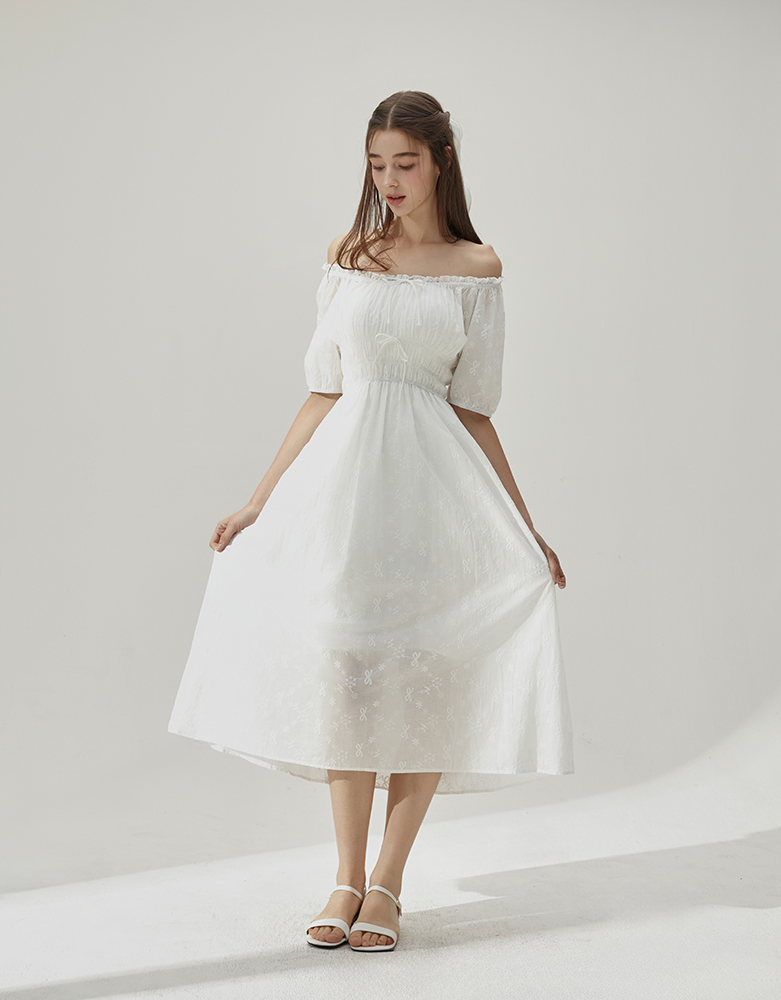Anju embroidery 2WAY long one-piece | ファッション通販サイト