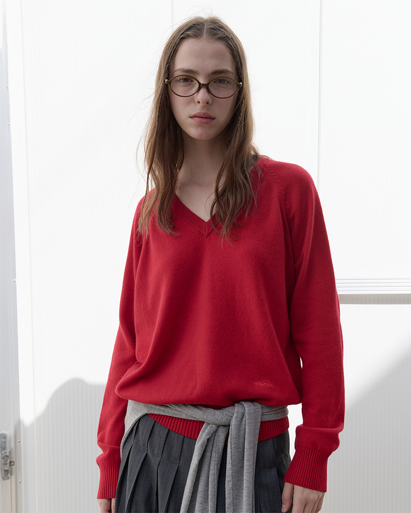 新品♦︎未使用 BANDEL BASIC CREW NECK KNIT Ⅳ(L) Wear | ウェア