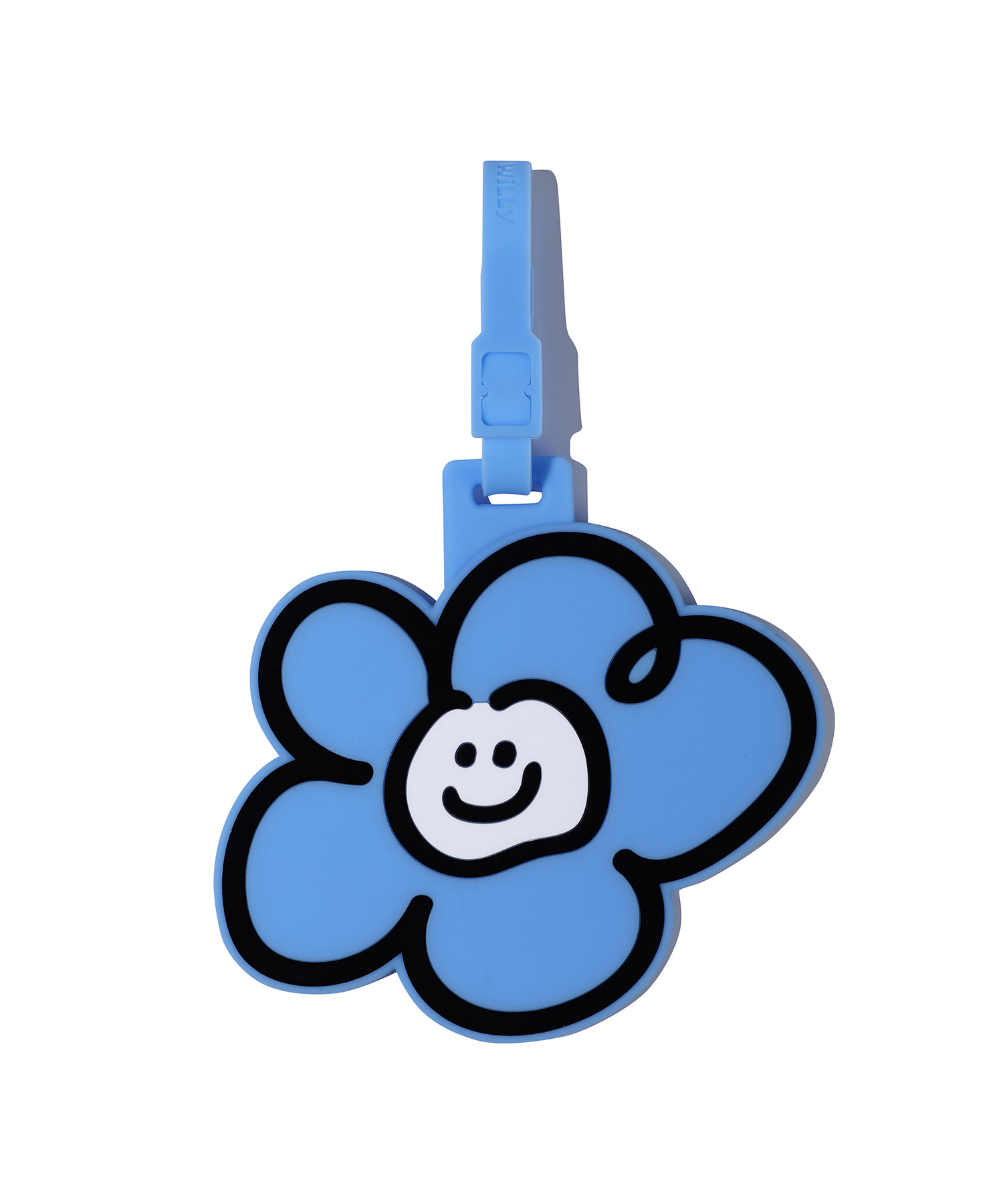 Wacky Willy Friends Lily Luggage Tag Blue