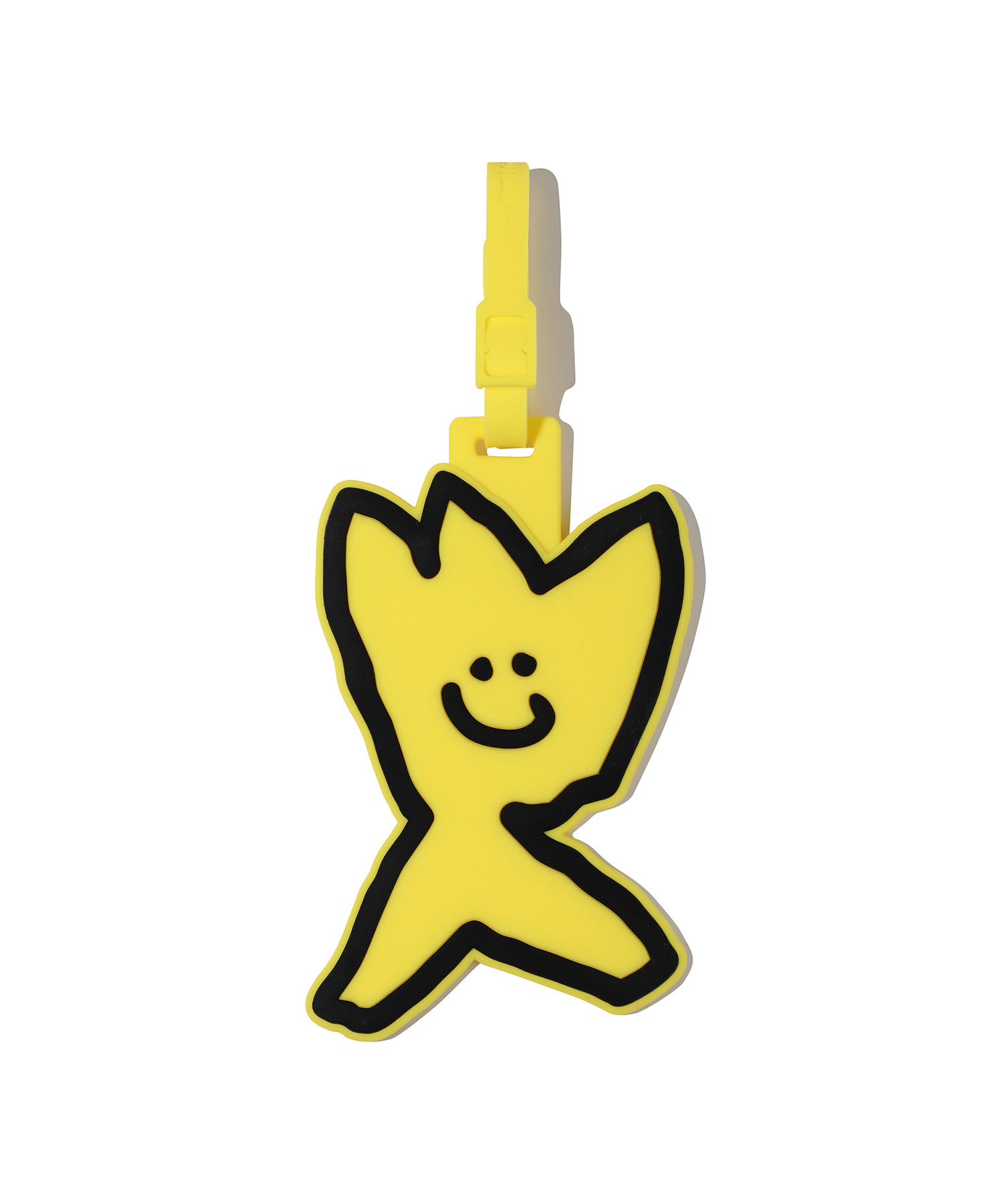 Wacky Willy Friends Kiky Luggage Tag Yellow