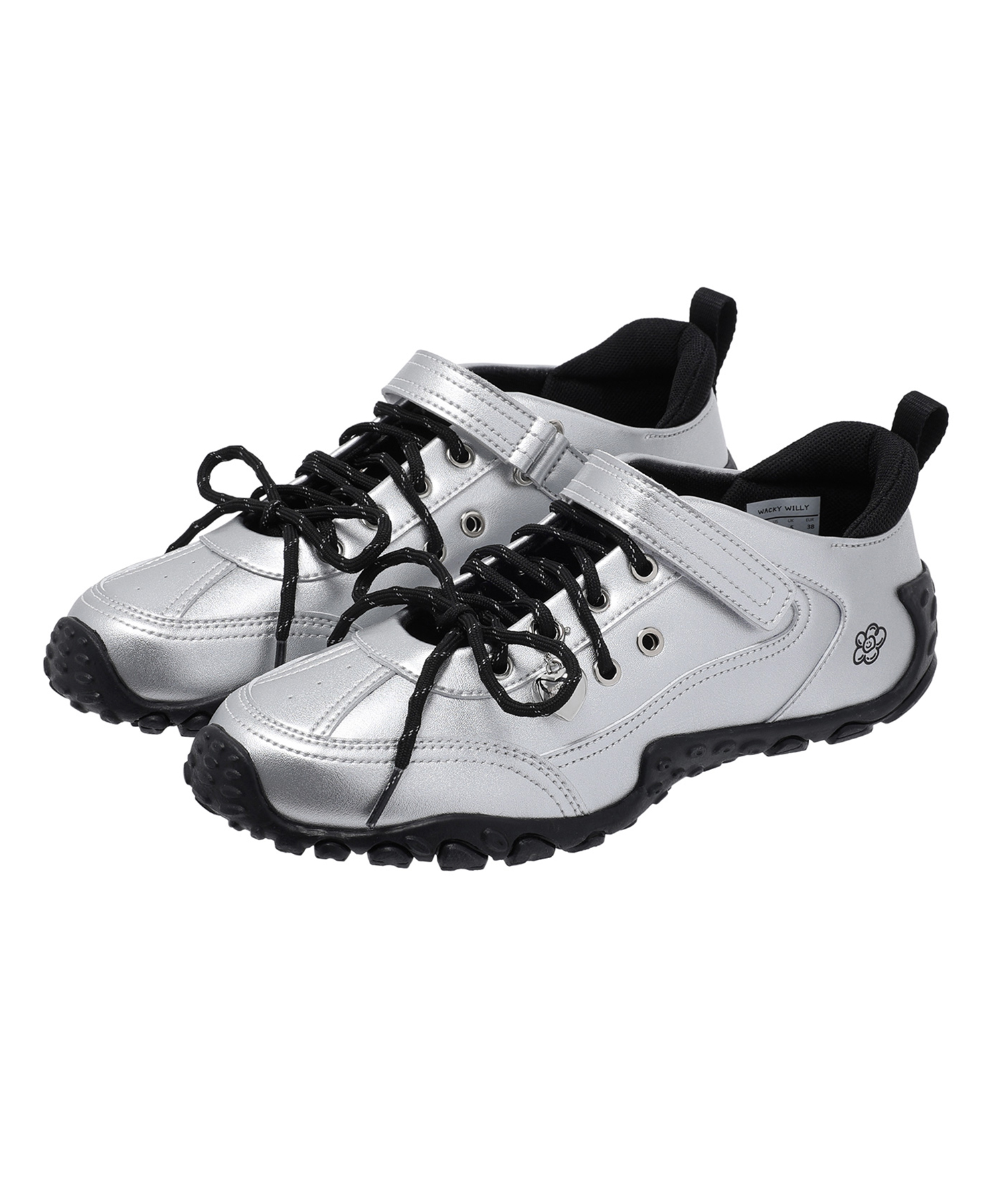 [GISELLE Wearing] Kite Mary Jane Sneakers in Silver