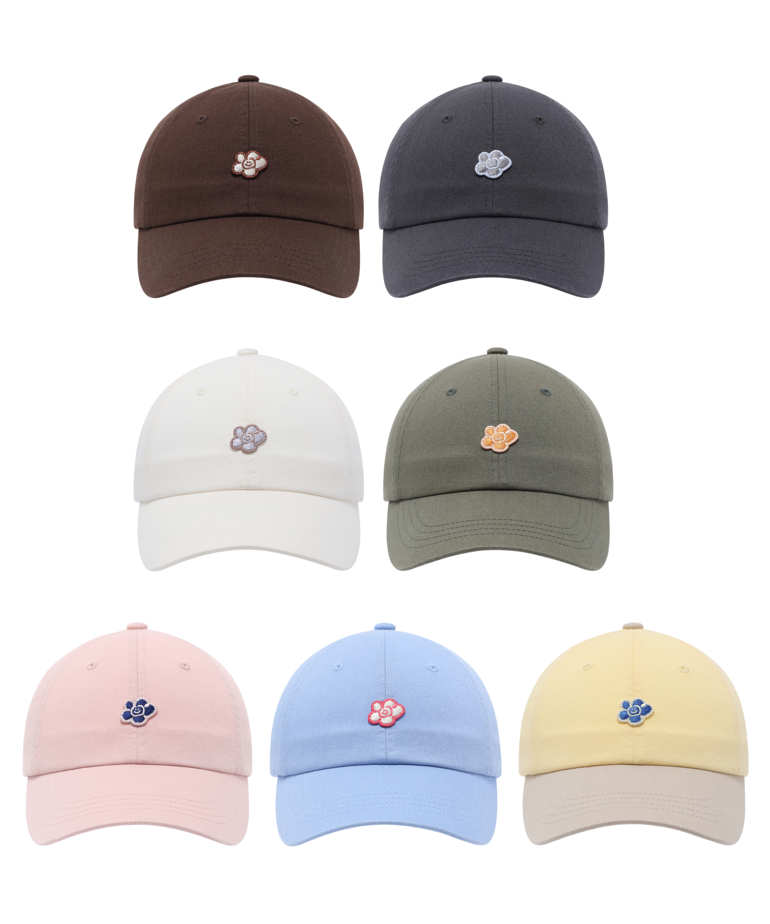 [26SS] Lily Basic Ball Cap (7 colors)