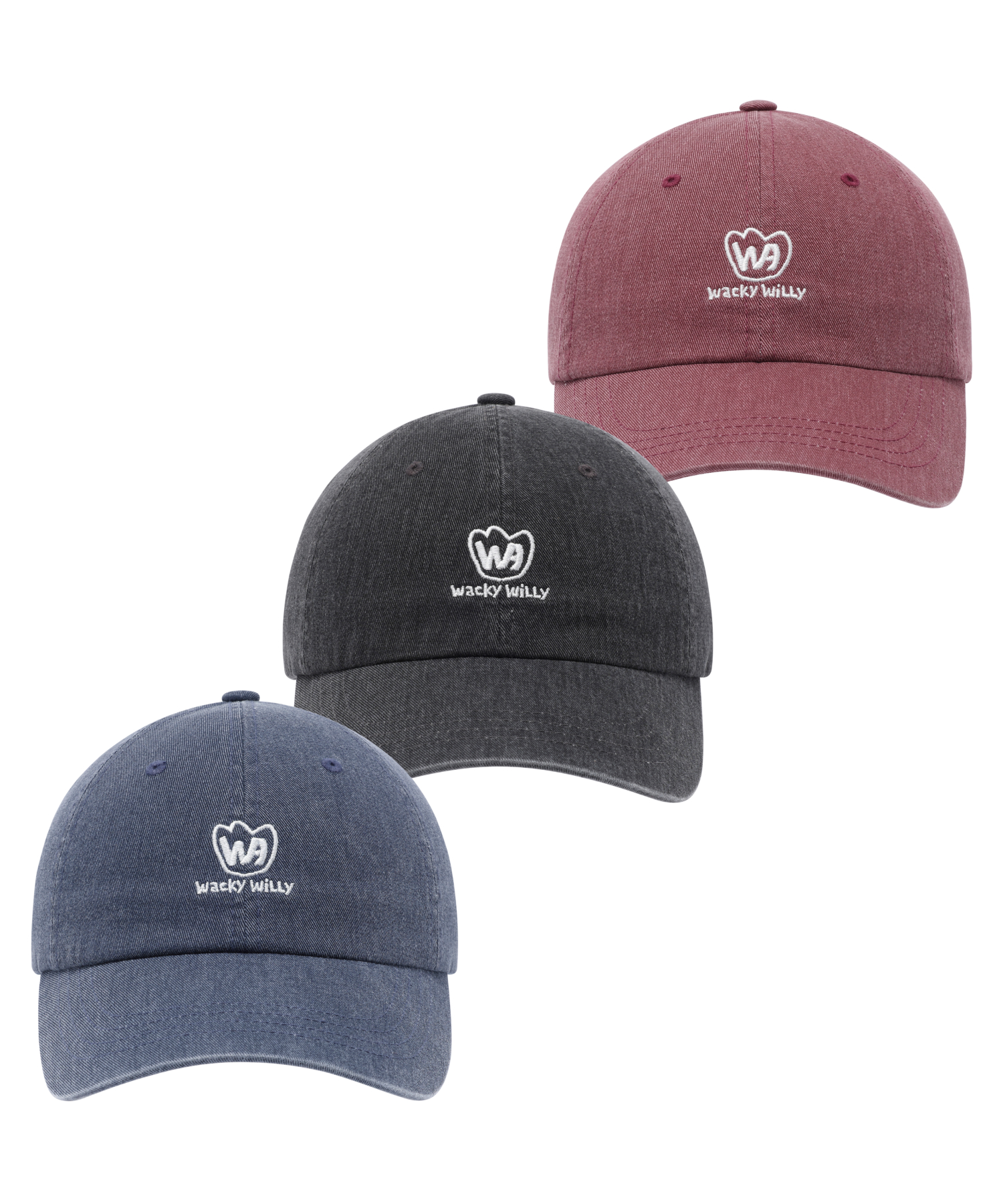 [26SS] Pigment Washing Ball Cap (3 colors)