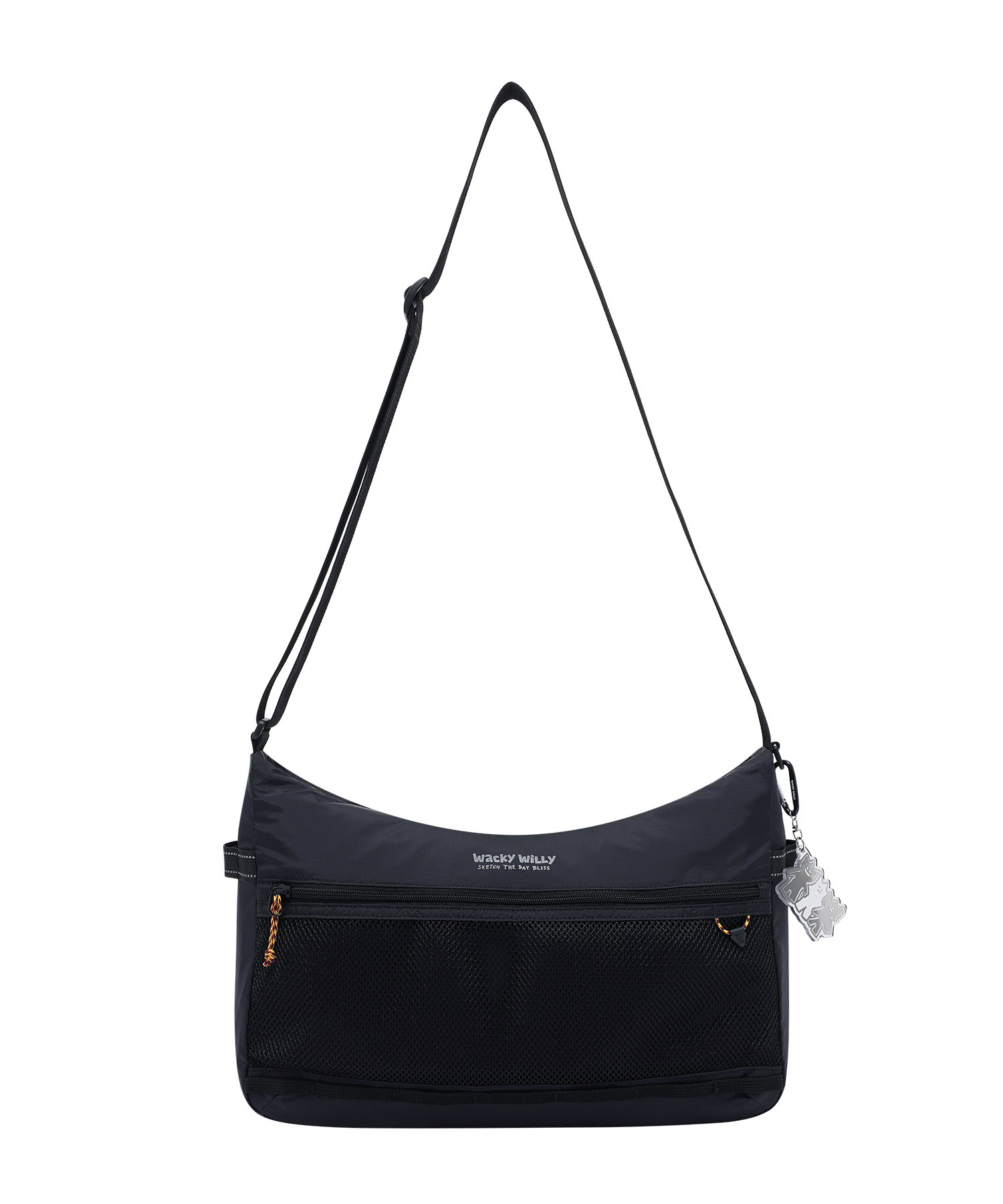 KIKY FLOW CROSSBODY BAG BLACK