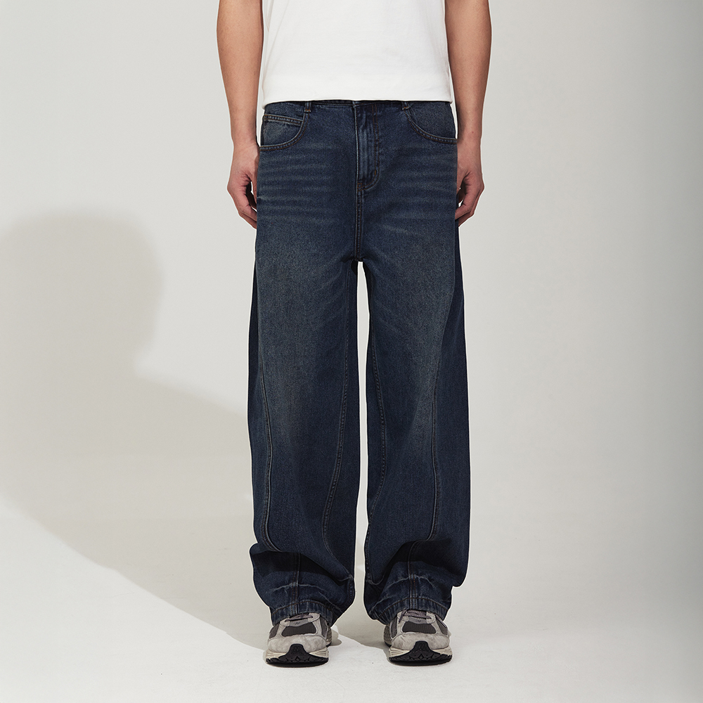[26SS] WIDE DENIM PANTS INDIGO