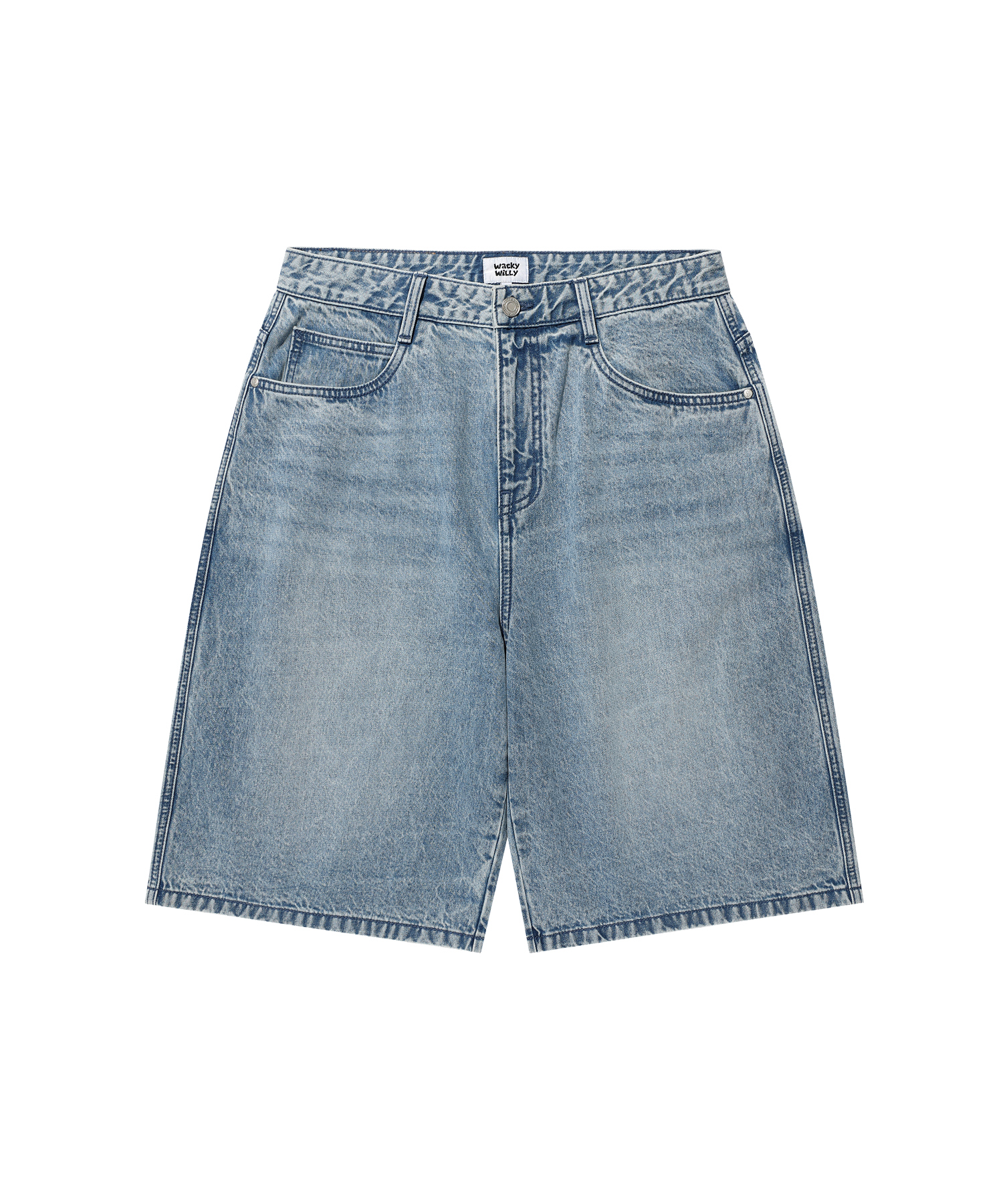 BERMUDA DENIM SHORTS BLUE