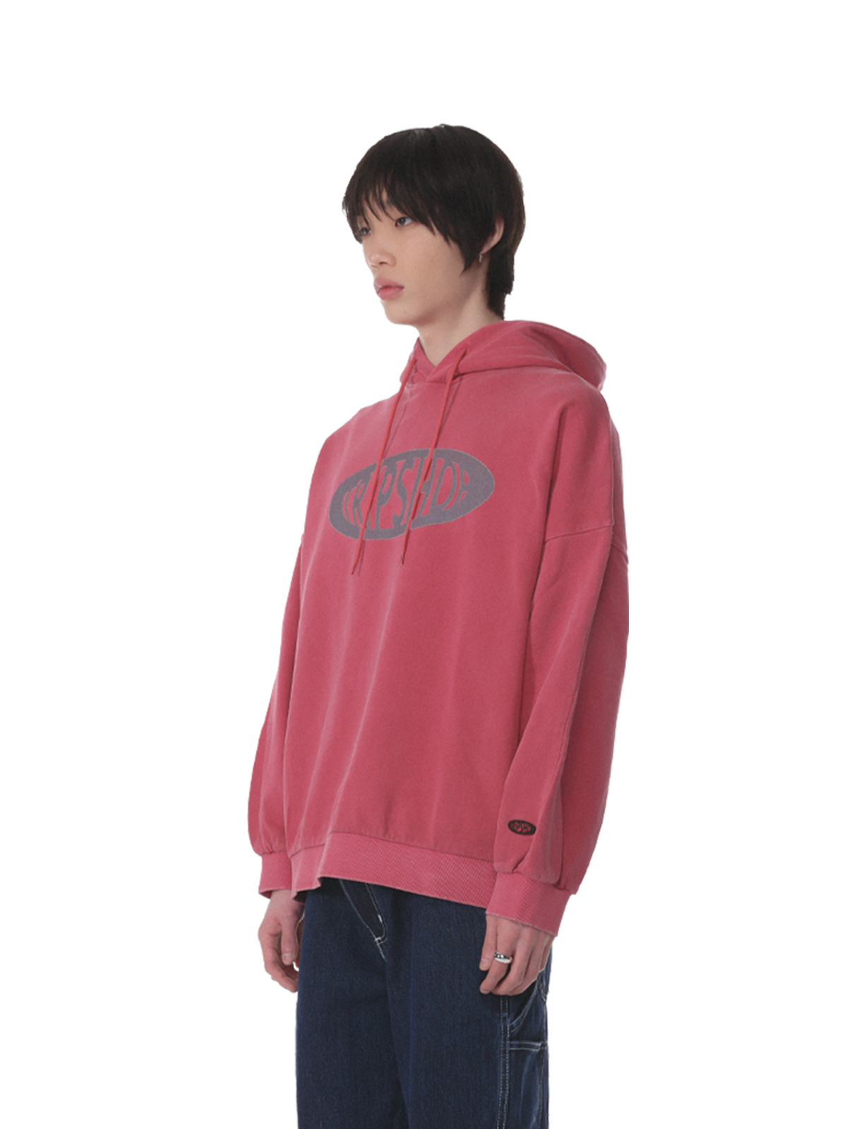 CPピグメントフードパーカーダスティピンク | ファッション通販
