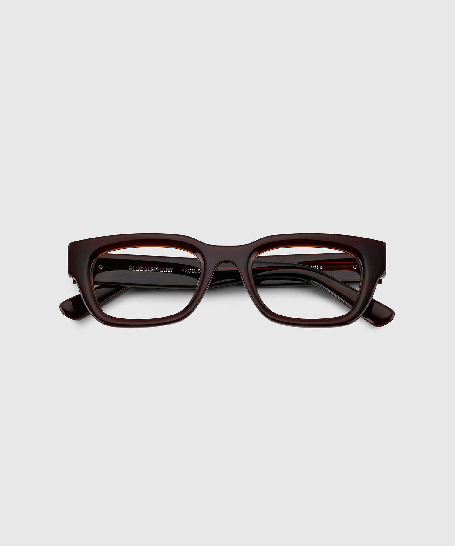 メガネ BLUE ELEPHANT YUKI brick YUKI-S brown - BLUE ELEPHANT