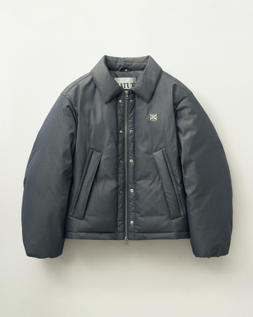【SATUR】(W) LECCE TWO TONE DUCK DOWN PADDING Lecce Two Tone Duck Down Padding - Glitter Green Brown