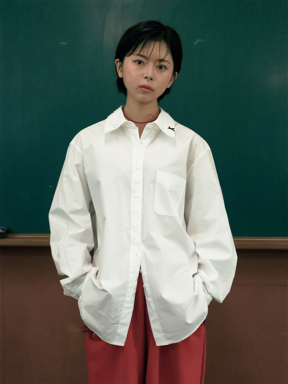 blanc❁ ページ Le Blanc cotton Shirt | ファッション通販サイト NUGU