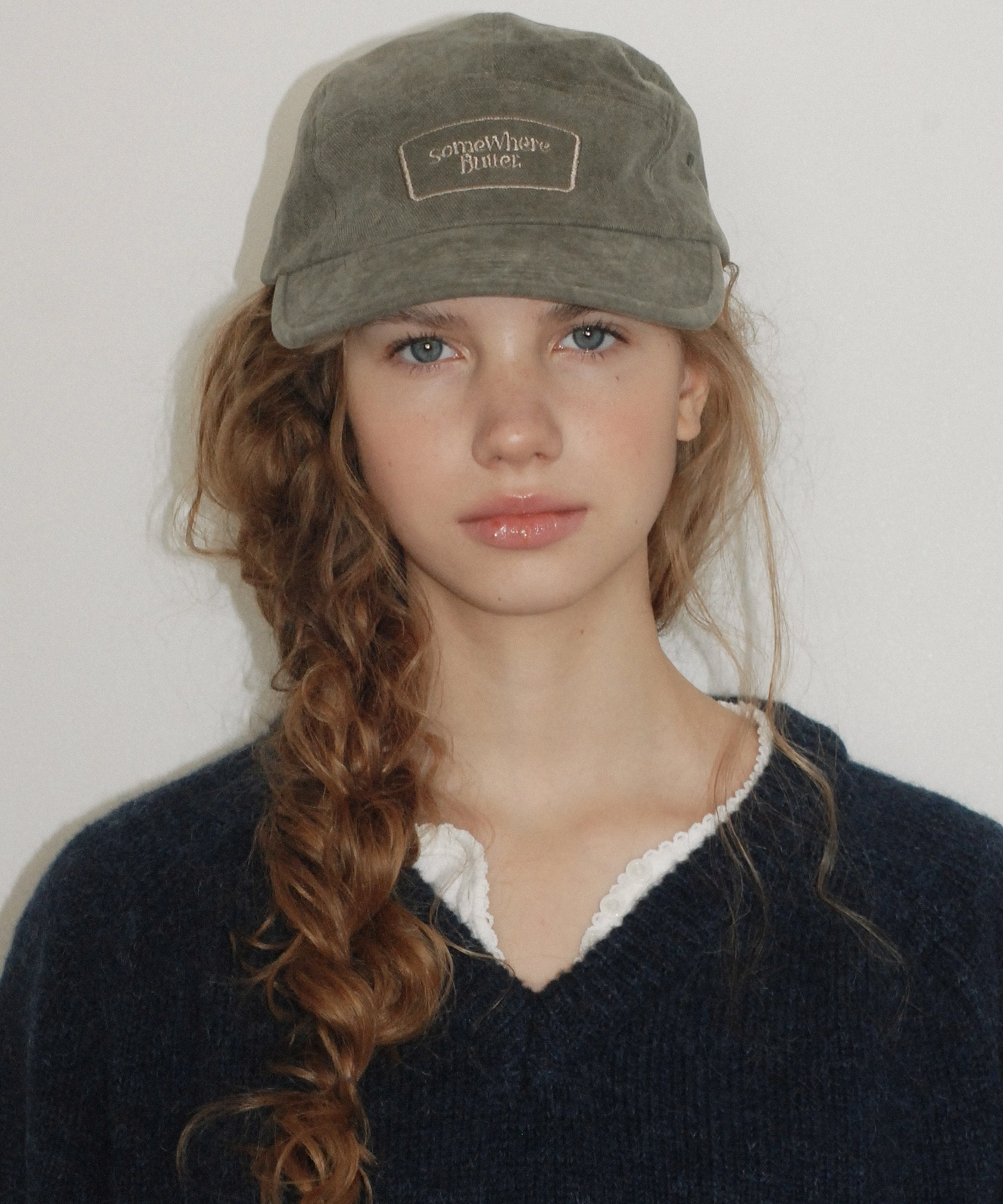 Wave Logo Pigment Camp Cap - 3Color