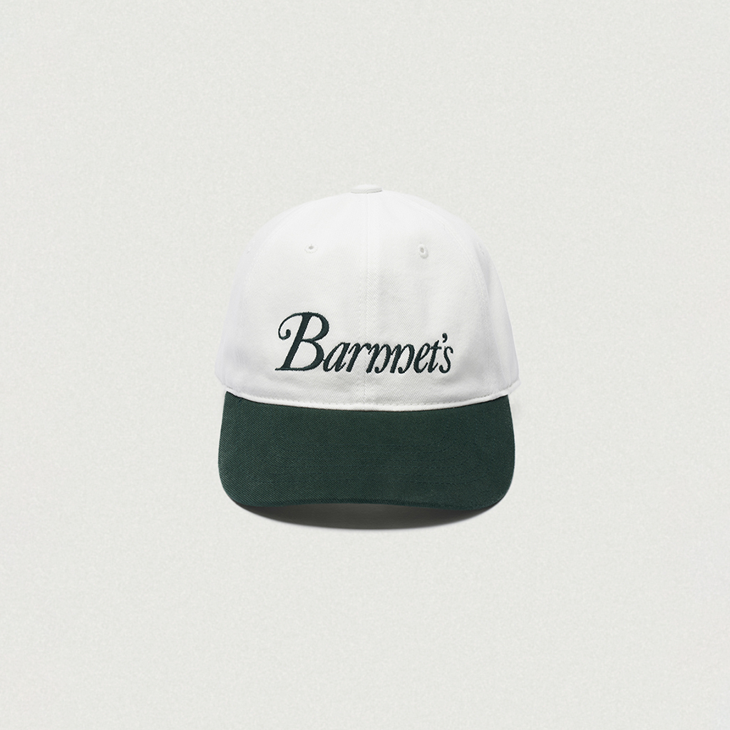 Barnnet’s Logo Ball Cap - White&Green