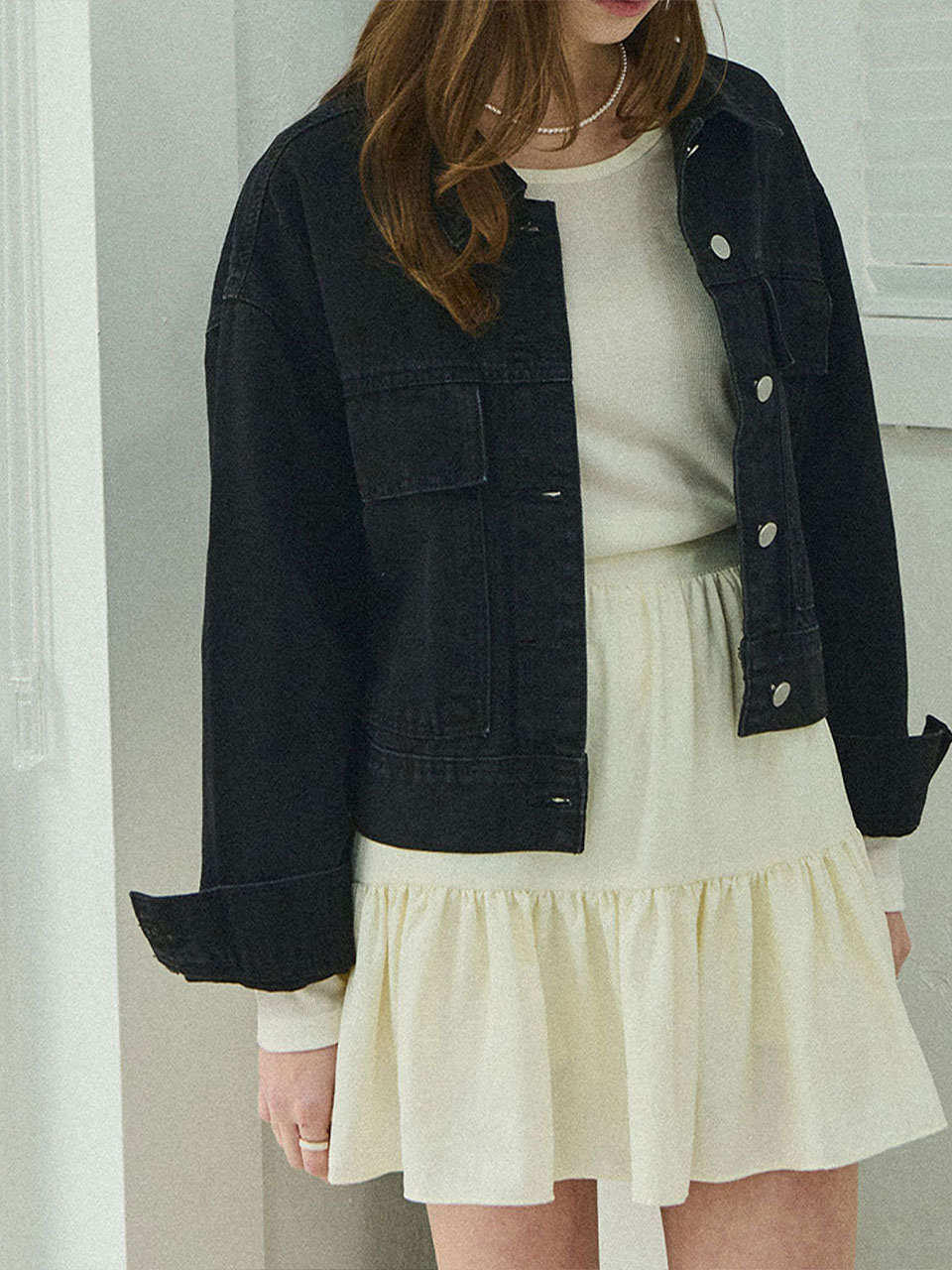 Lovely frilly skirt - Ivory