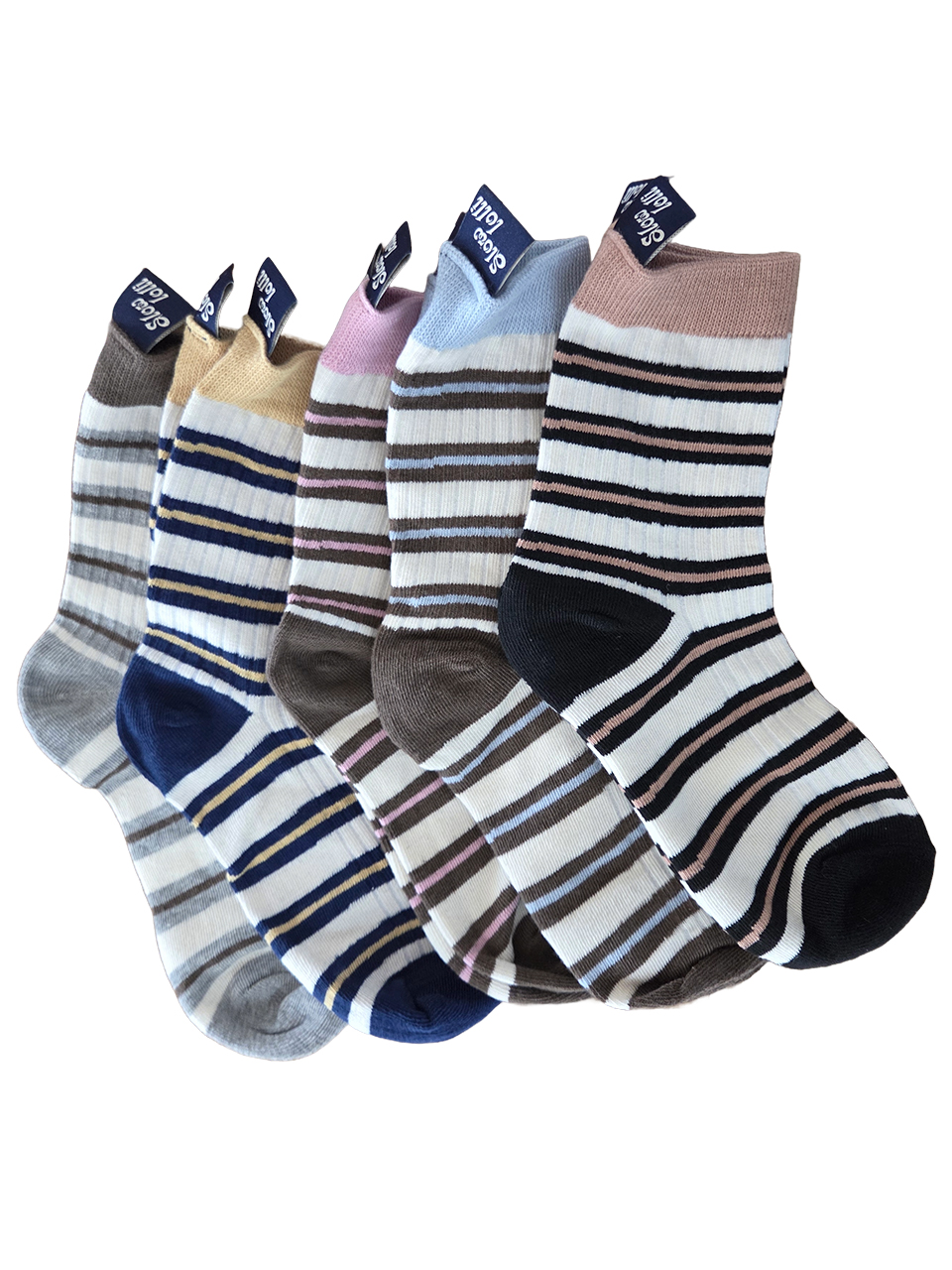 Stripe flow socks_5 Colors