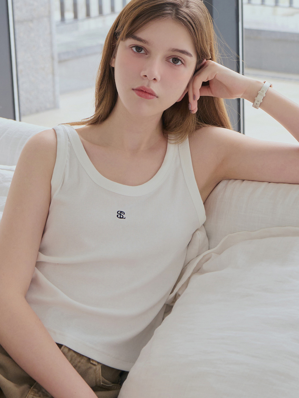 Nubi ribbed sleeveless_2 Colors