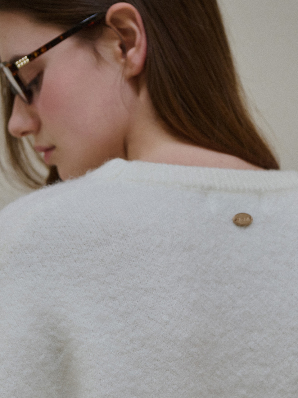 [5th reorder] Angora essential knit - Navy