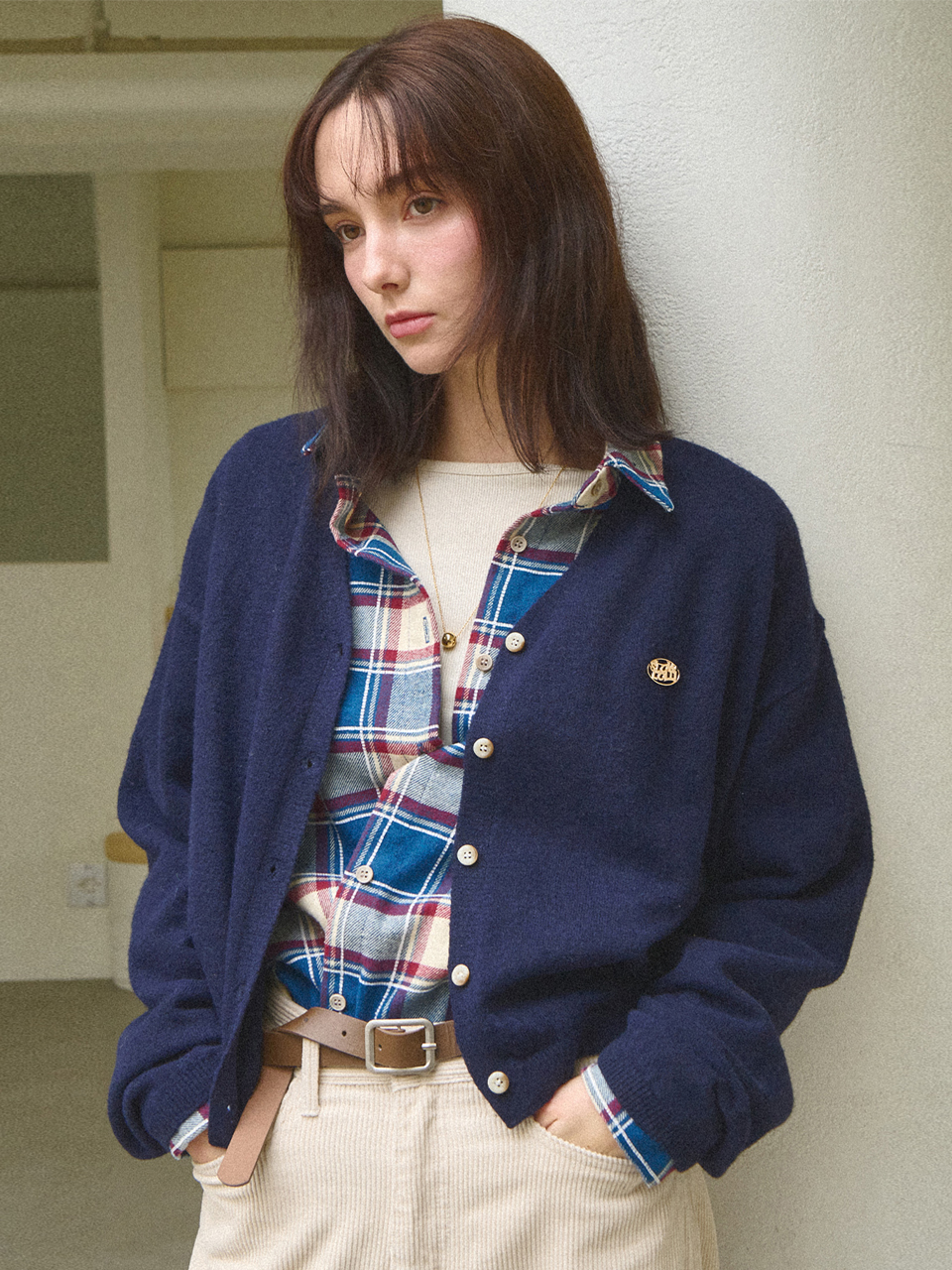 Urban cozy button cardigan_3 Colors