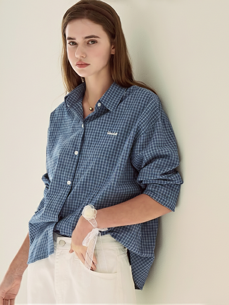 Square check shirt_2 Colors