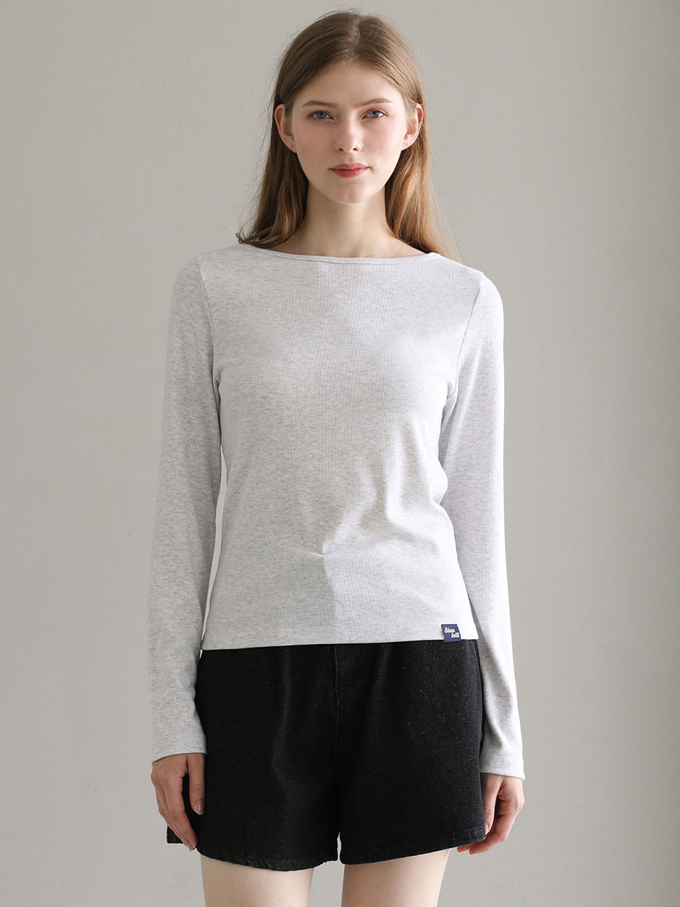 [2PACK] Boat neck sleeve t-shirt_5 Colors