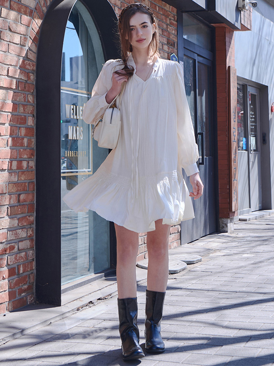 May frill ethnic dress_2 Colors