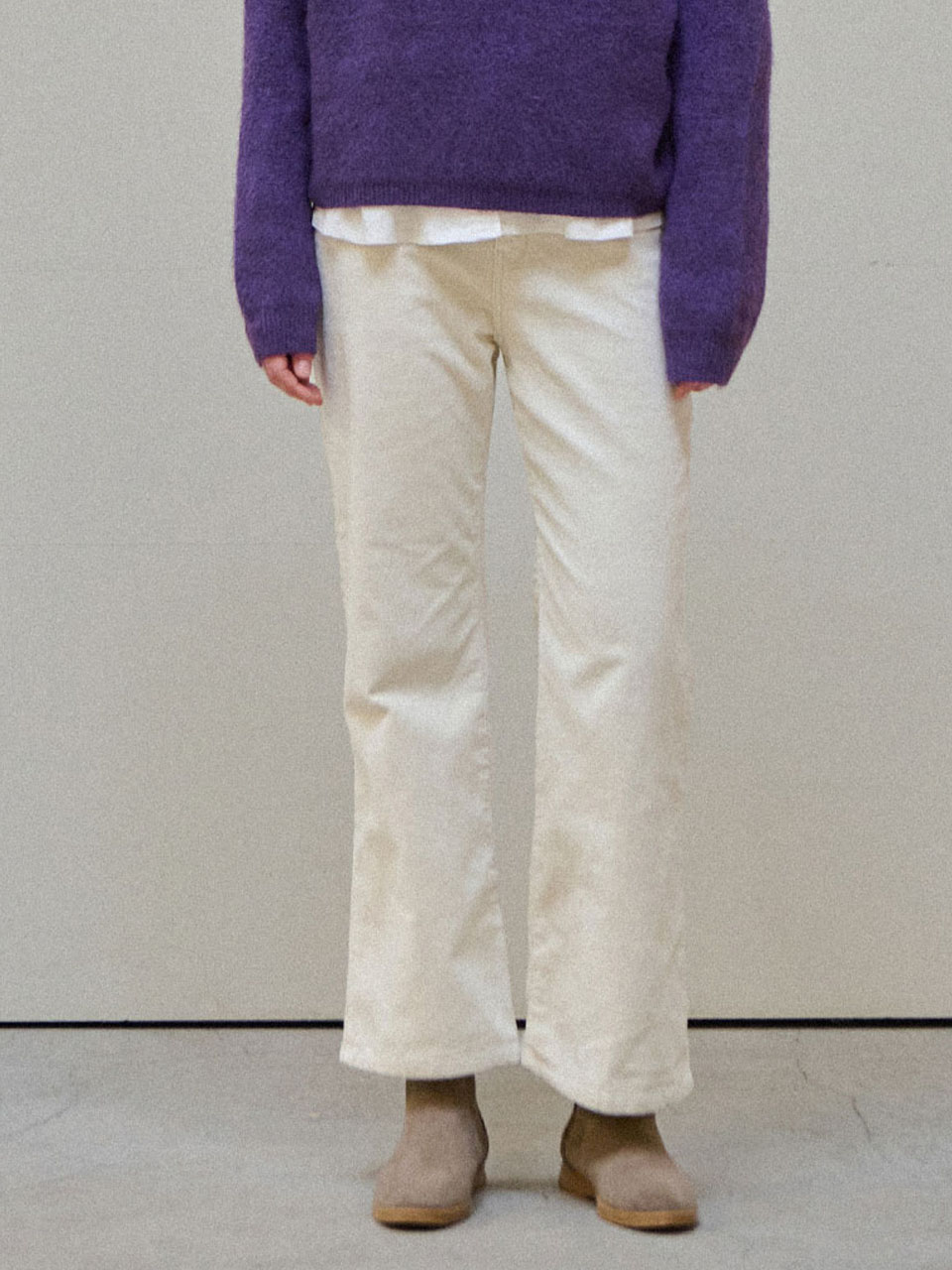 Classic corduroy pants_4 Colors