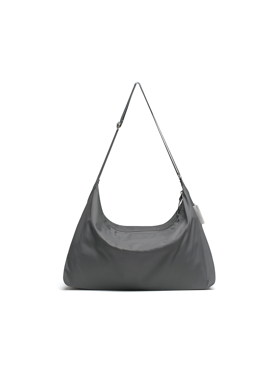 LEATHER HOBO BAG - GREY | ファッション通販サイト NUGU