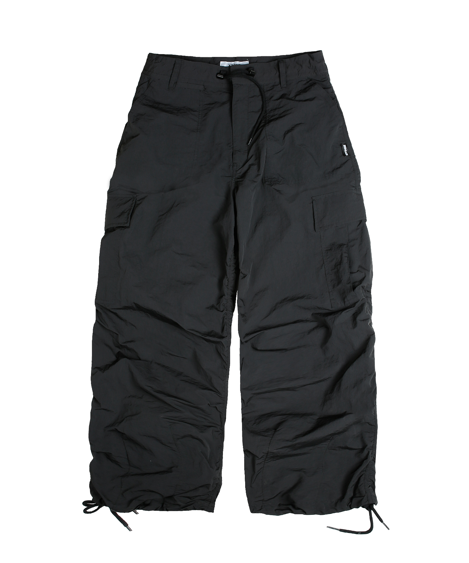 XP127 Shirring Cargo Pants (BLACK) | ファッション通販サイト NUGU