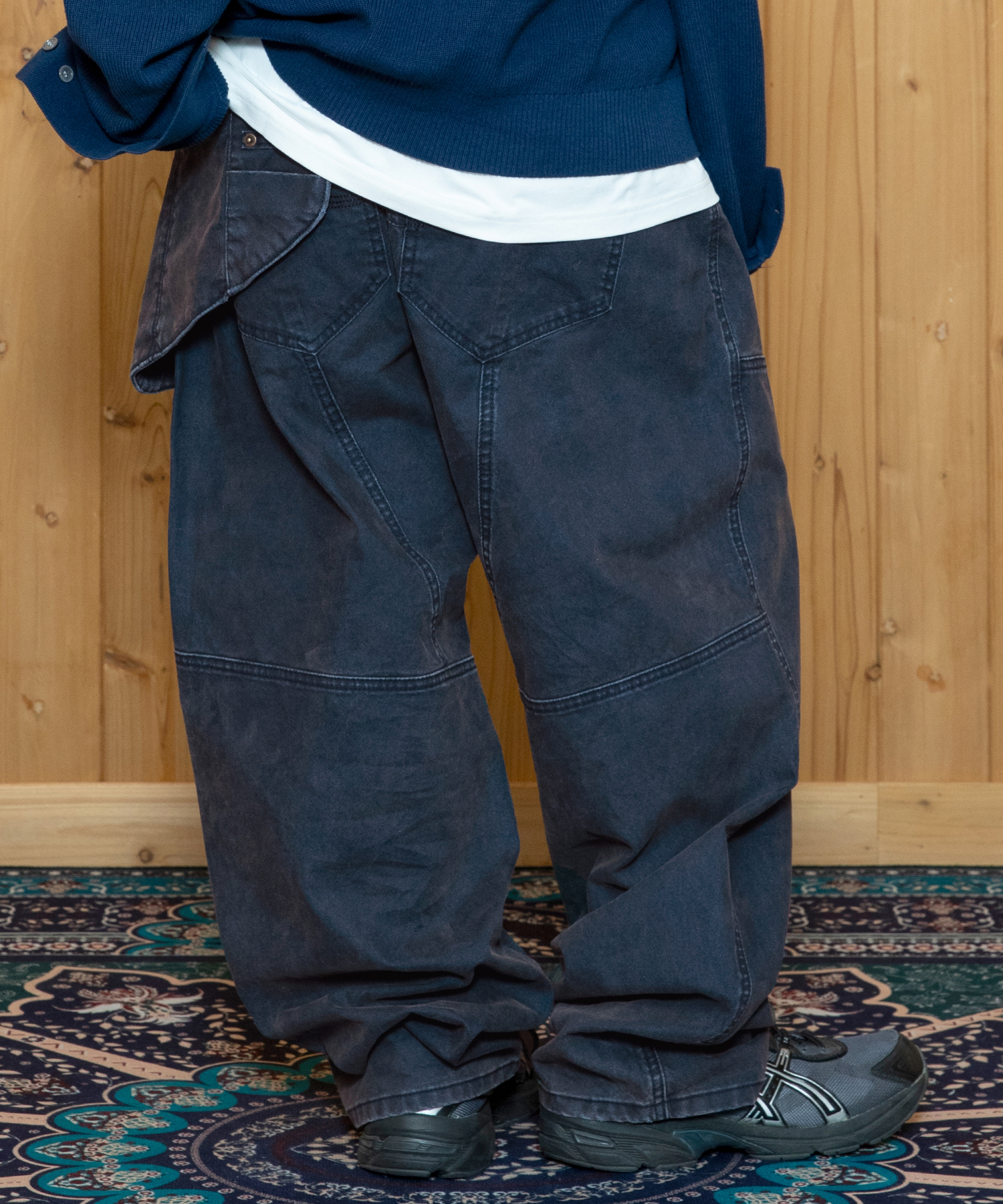 XP315 Chairside Work Cotton Pants (NAVY) | ファッション通販サイト NUGU