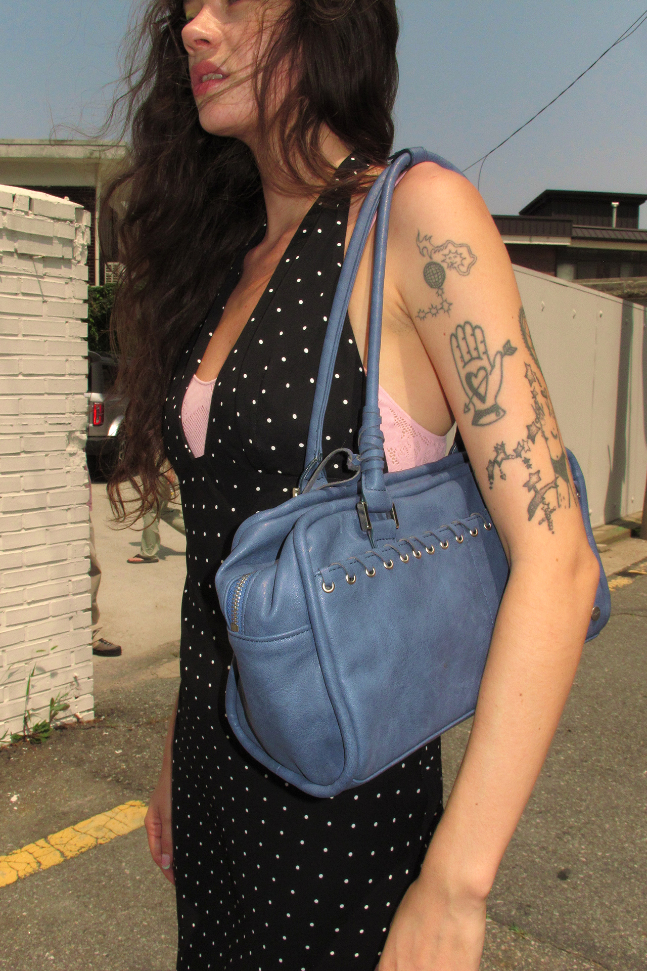 morph bag (ash blue)