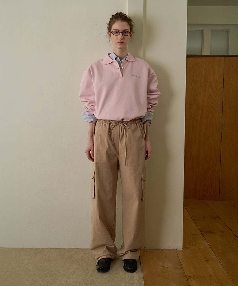 Pocket work pants_beige