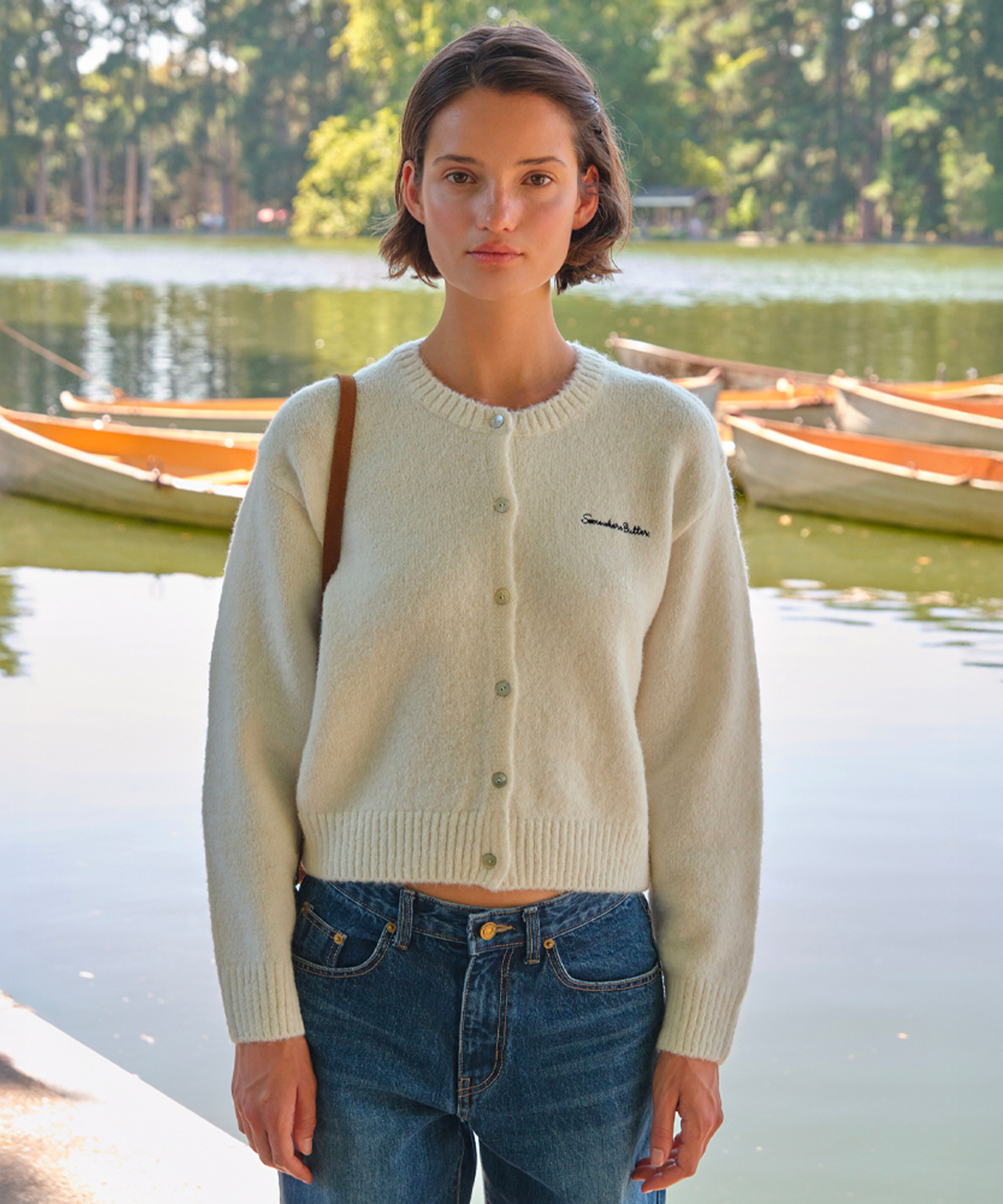 Manon Alpaca Cardigan - Ivory