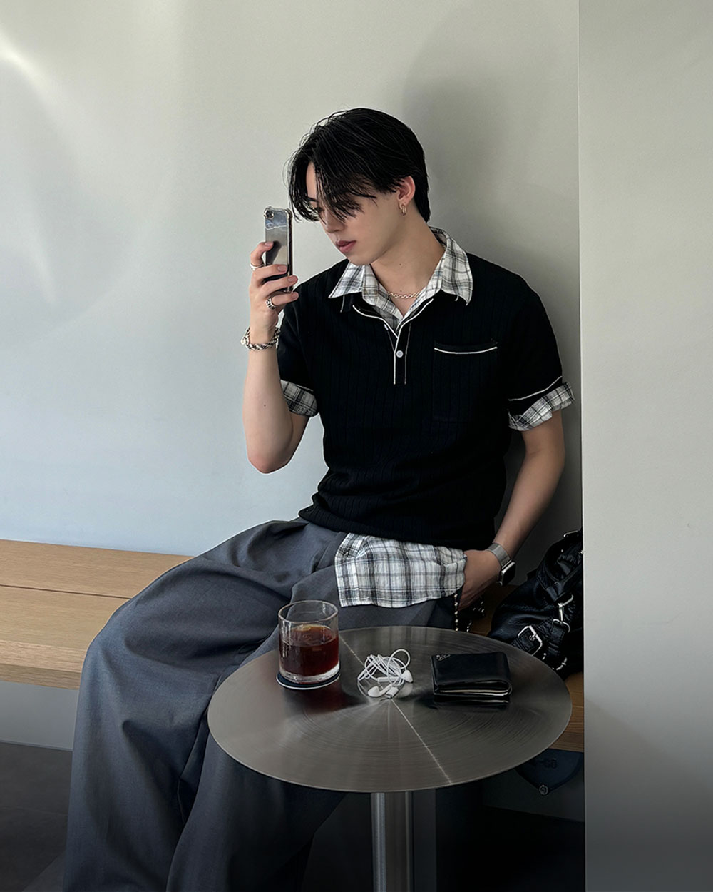ito_dai_2918 カーキベージュ、 グリーン0 はじまりは色合わせ / コーディネート詳細 / Kyoko Kikuchi's