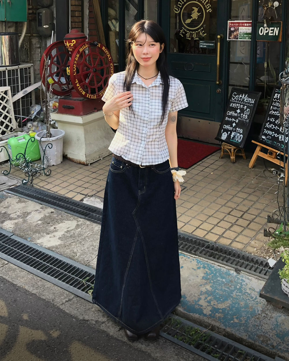 NUGU sep19レトロチェックリバーシブルジャンパー NUGU sep19レトロチェックリバーシブルジャンパー - メルカリ