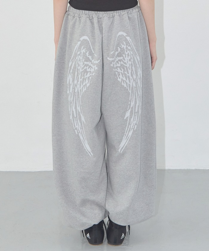 パンツ angel vintage Sweatpants pants Influencer pick] ANGEL VINTAGE SWEATPANTS (SKY BLUE