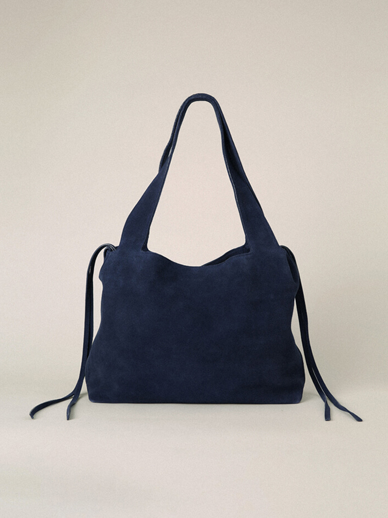Loma Bag Navy Suede