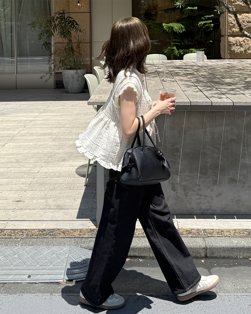 ツーウェイチェックスリーブレスブラウス | ファッション通販サイト NUGU