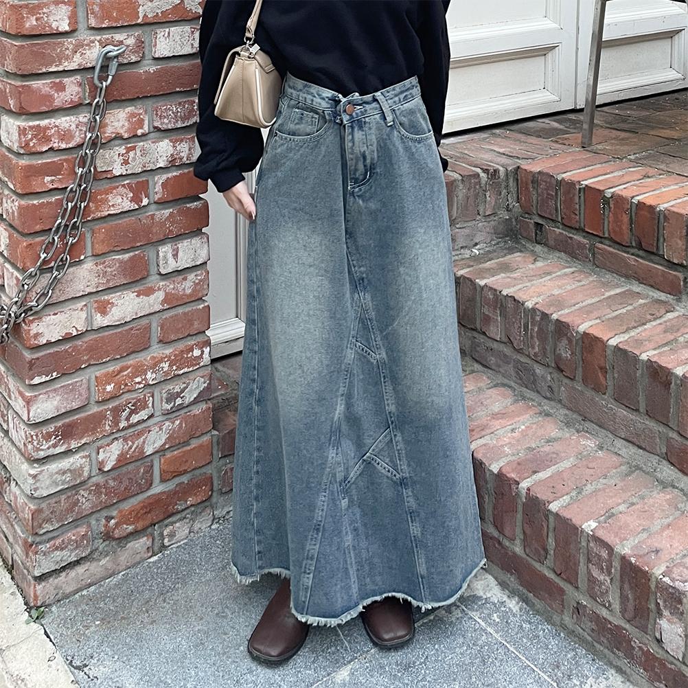 Randy Mサイズ　カットアウトマーメイドデニムスカート カットアウトマーメイドデニムスカート – Randy