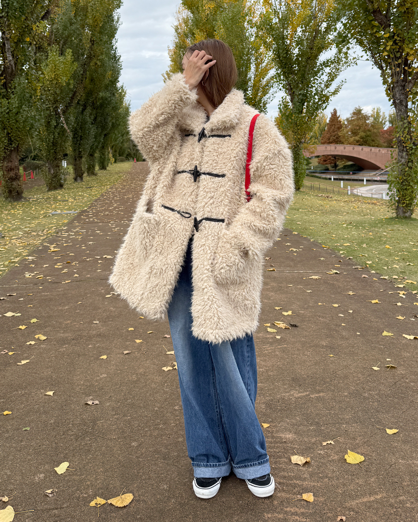 ブークレカラーダッフルコート | ファッション通販サイト NUGU