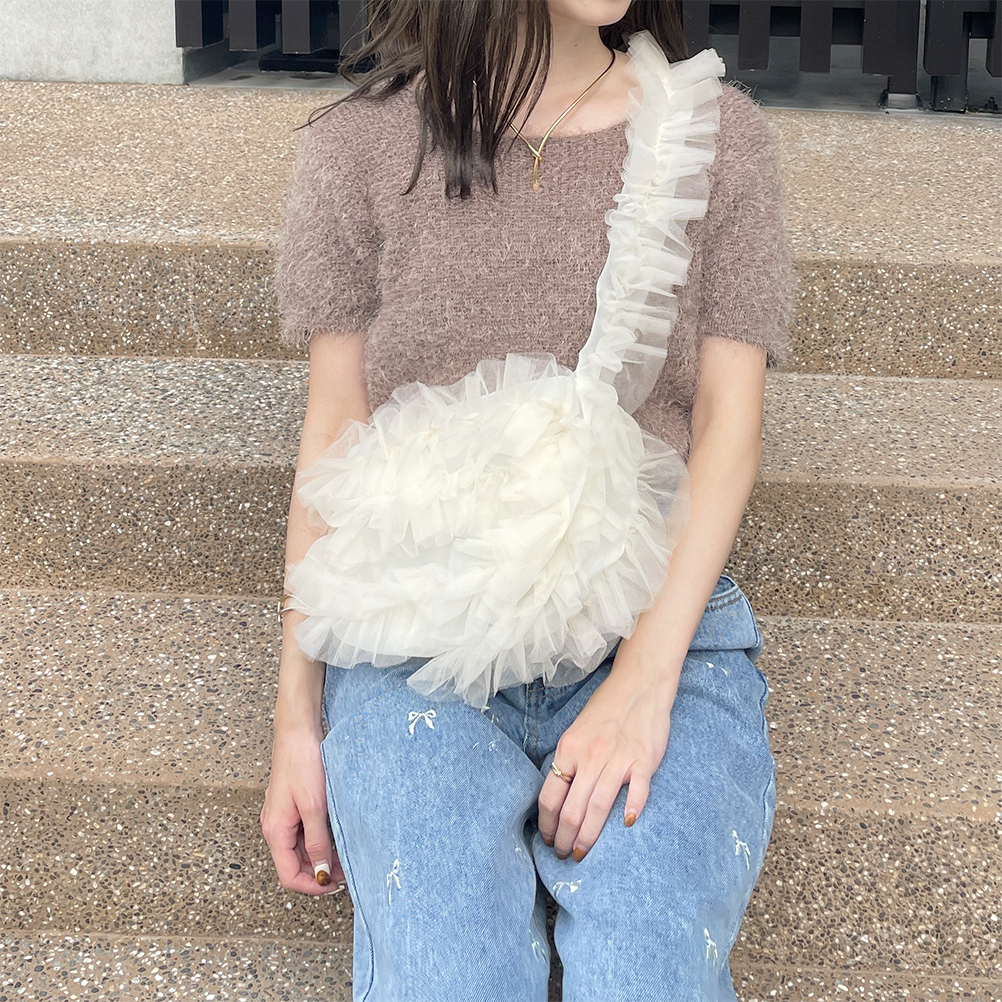 バッグ JOO シフォンシャーリングバッグ | ファッション通販サイト NUGU
