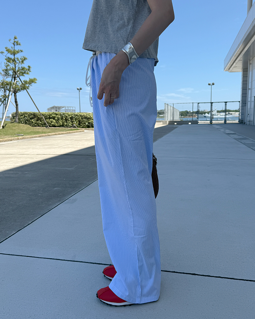 [INSSTUDIOS] ストライプカジュアルパンツ NA580 INSstudios] Striped Casual Pants NA580 – Nanostudio