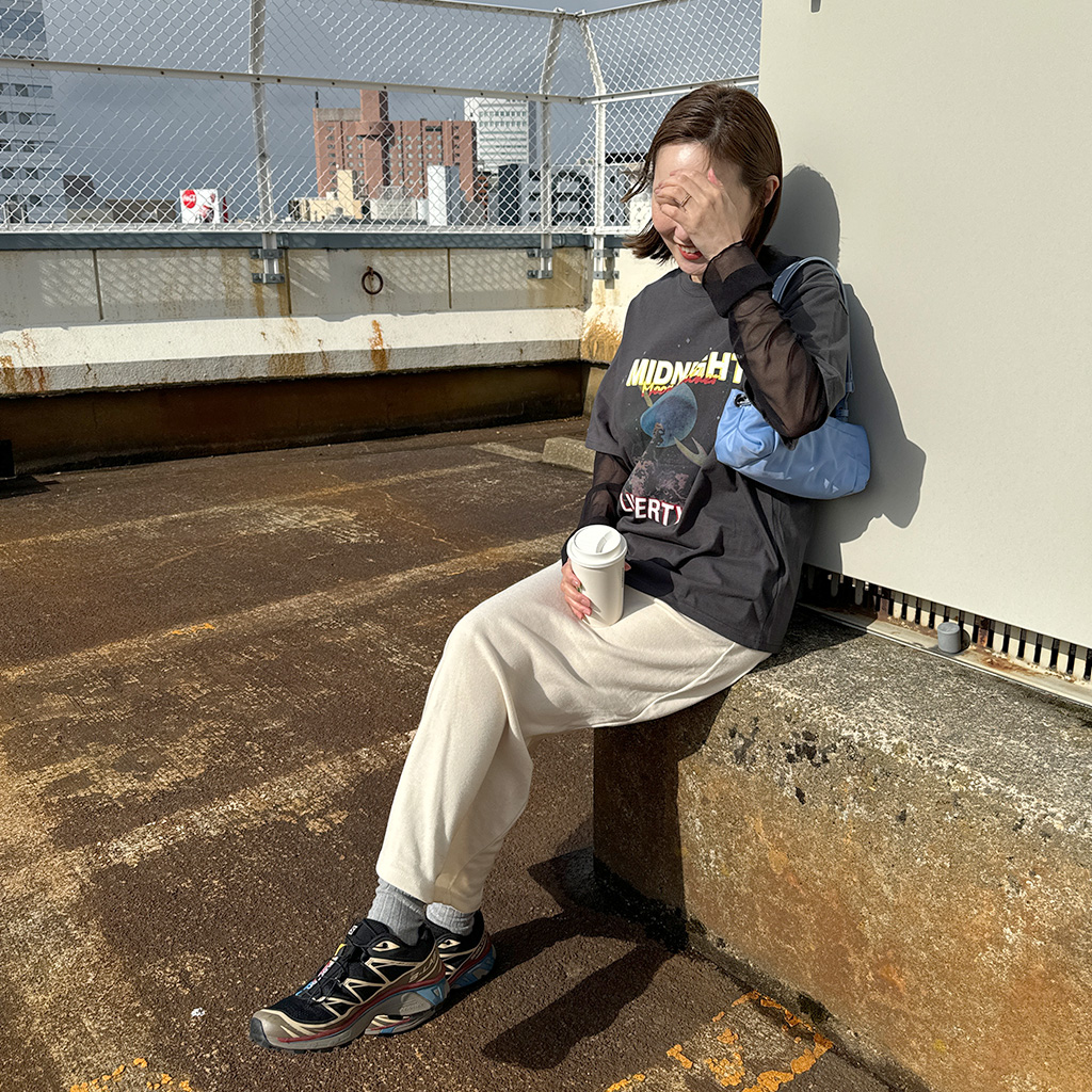 レイヤードシースルーTシャツ | ファッション通販サイト NUGU