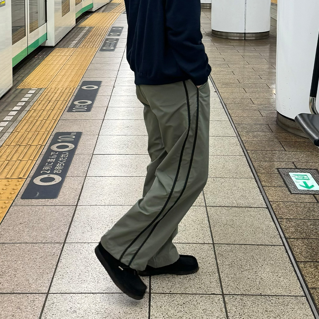 nagonstanps ナイロンルーズトラックパンツ S nagonstanps ナイロンルーズトラックパンツ S パンツ